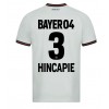 Bayer Leverkusen Piero Hincapie #3 Bortedrakt 2023-24 Kortermet